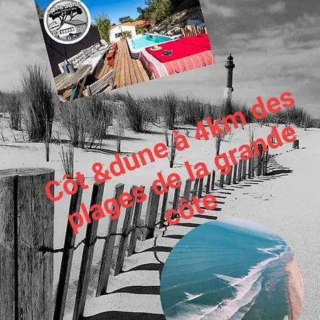 Couette-café Cot'& Dune - D'hote & De Nage *